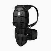 Paraschiena Tryonic SEE+, un paraschiena unisex con protezione CE livello 2. Colore nero, design ergonomico. Di REV'IT!.